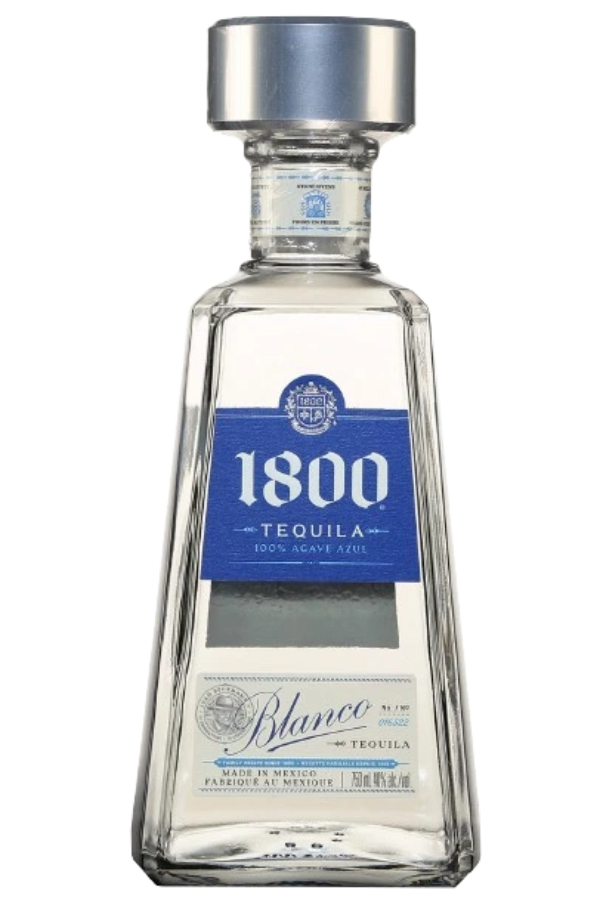 1800 BLANCO TEQUILA 750ML