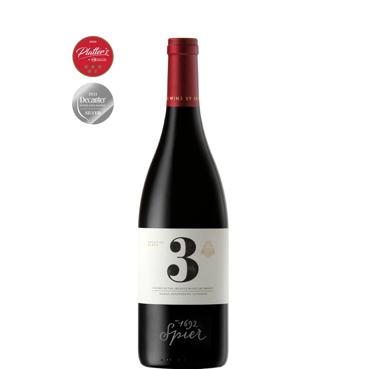 SPIER CREATIVE BLOCK 3 RED BLEND 750ML