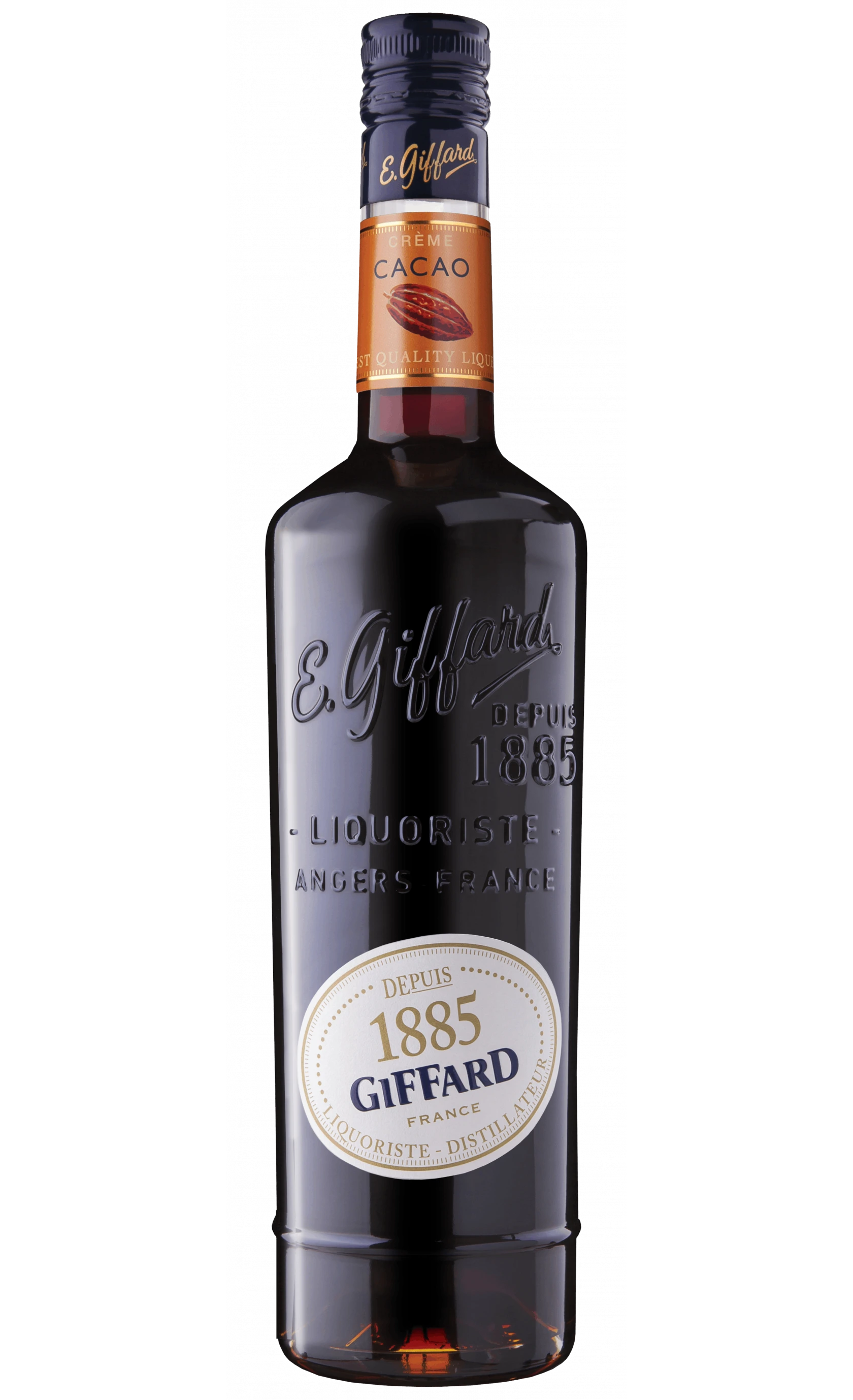 GIFFARD CREME DE CACAO BRUN LIQUEUR 500ML