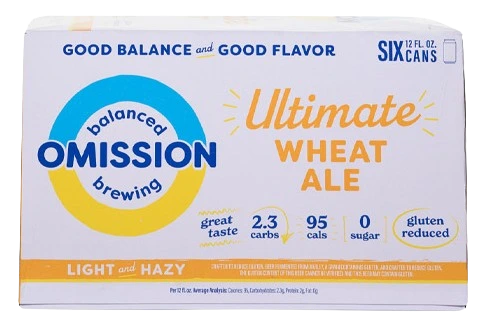 OMISSION ULTIMATE WHEAT ALE 355ML 6PK CAN