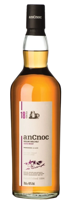 ANCNOC 18YR SINGLE MALT SCOTCH WHISKY 700ML