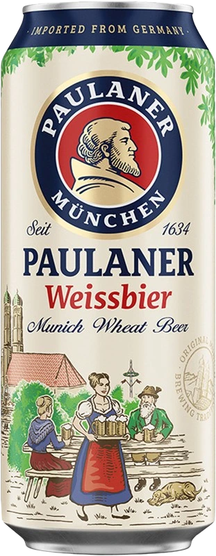 PAULANER HEFE WEISSBIER 500ML CAN