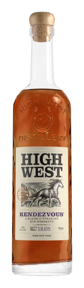 HIGH WEST RENDEZVOUS WHISKEY 750ML