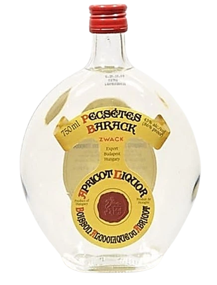 ZWACK PESCETES BARACK PALINKA APRICOT BRANDY 750ML