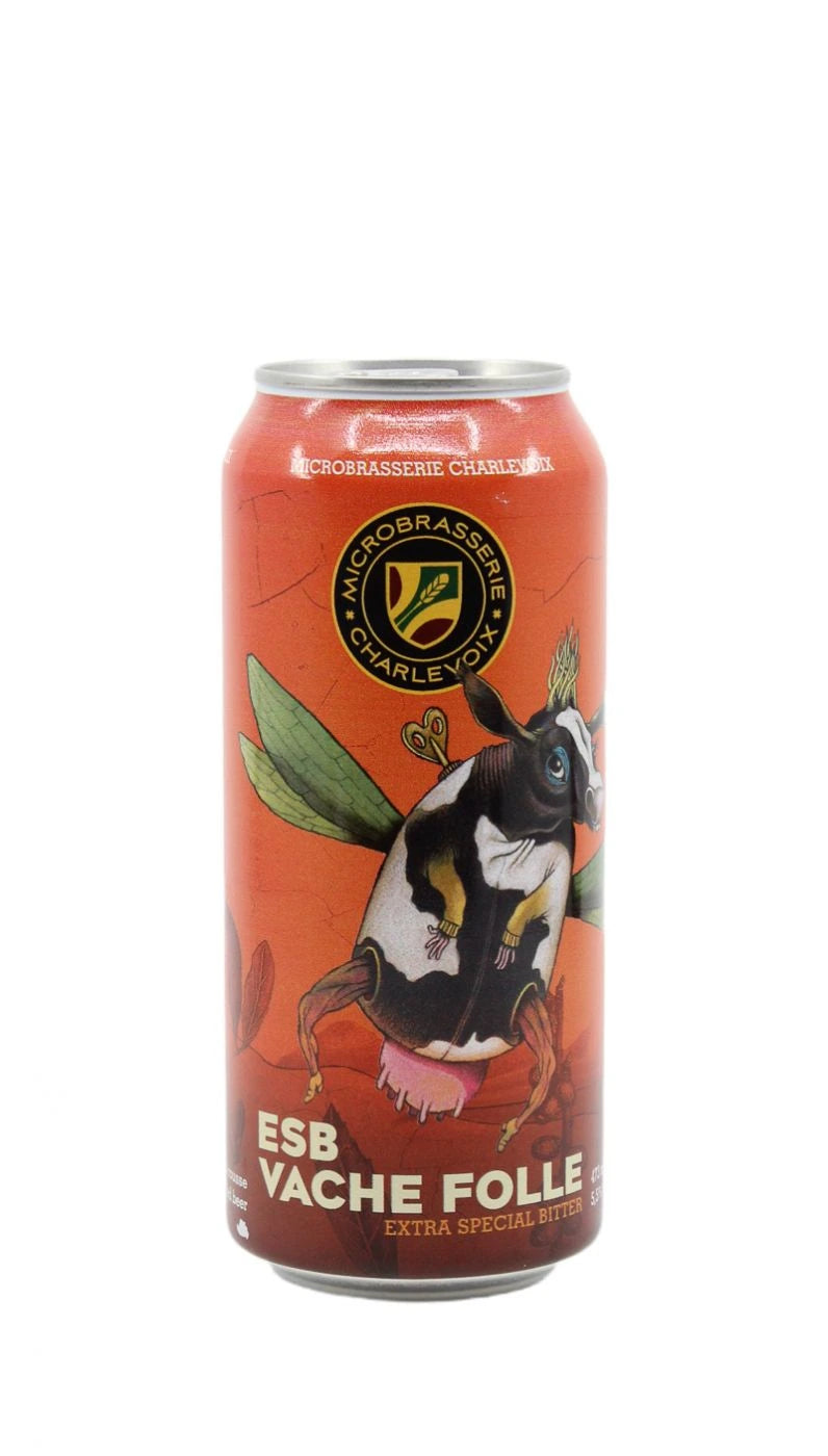 CHARLEVOIX VACHE FOLLE ESB 473ML CAN