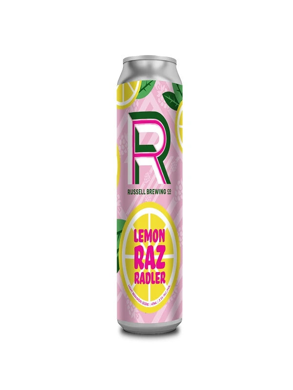RUSSELL WHITE RABBIT LEMON RASPBERRY RADLER 473ML 4PK CAN @ Township [1014838]