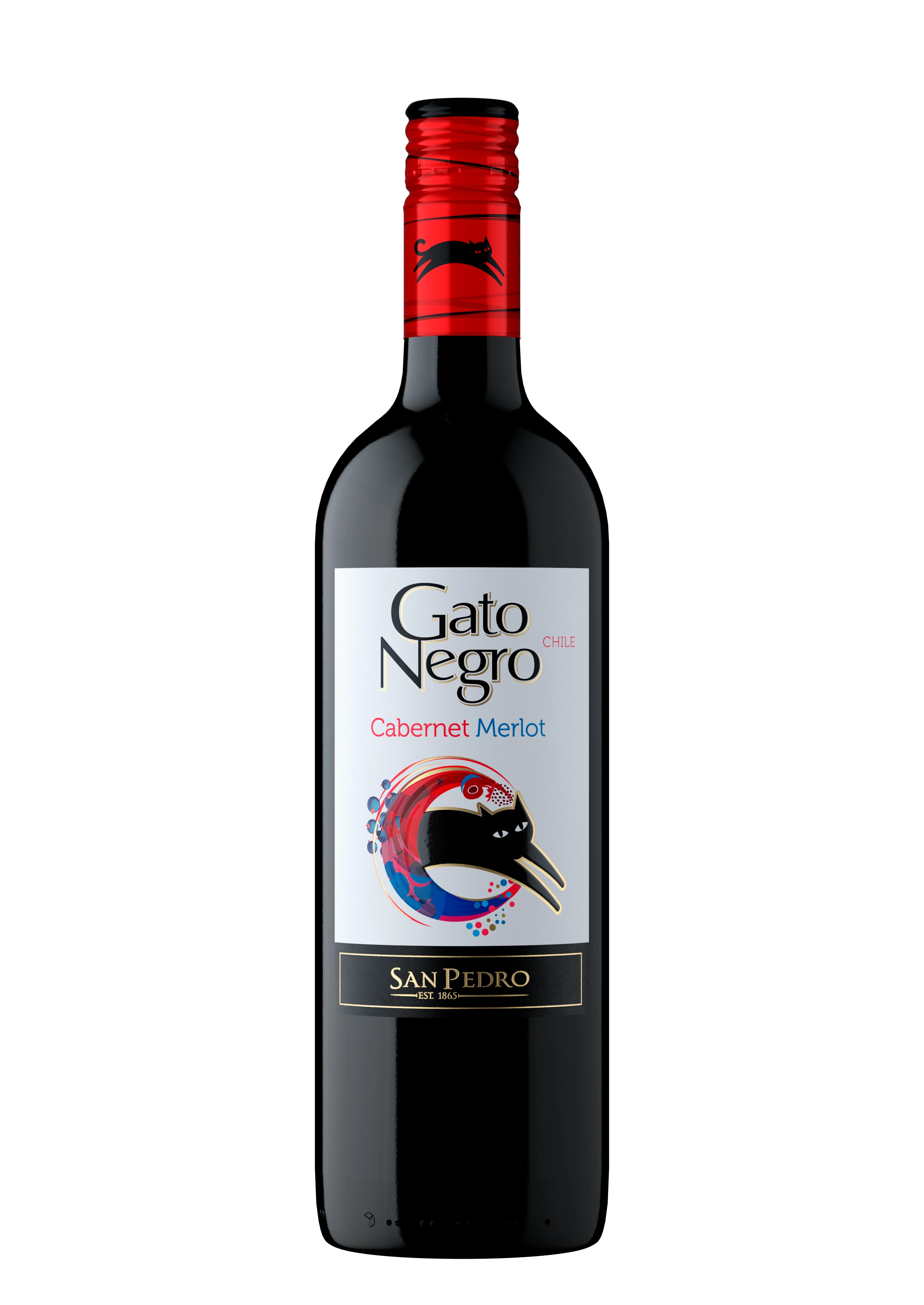 GATO NEGRO CABERNET MERLOT 750ML