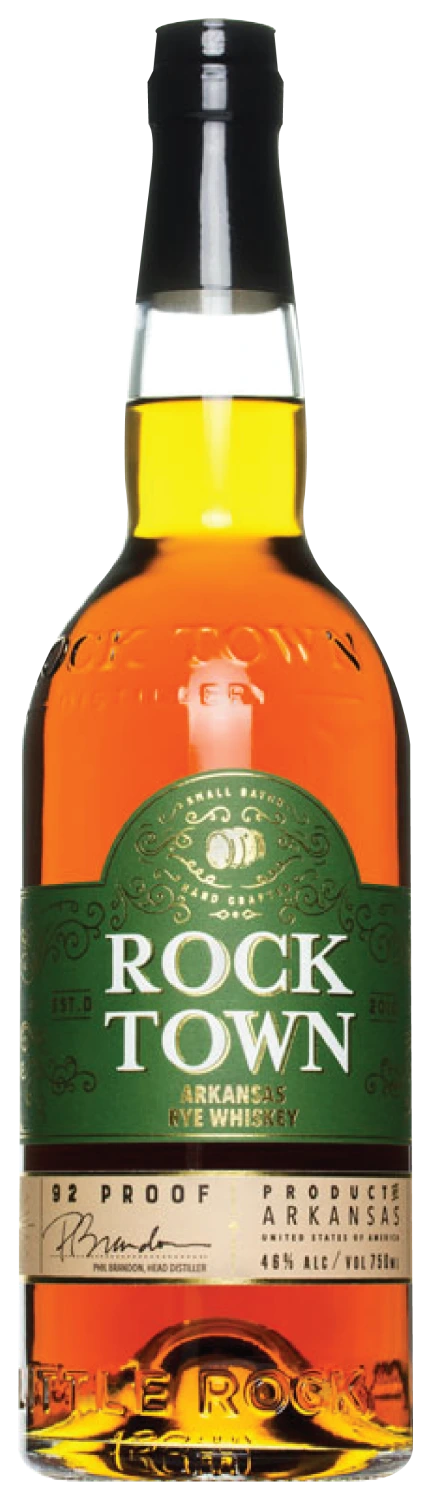 ROCK TOWN ARKANSAS RYE WHISKEY 750ML