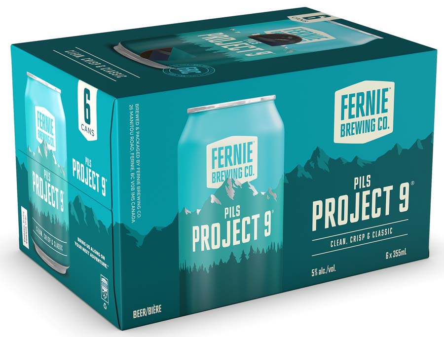 FERNIE PROJECT 9 PILS 355ML 6PK CAN @ Regina [1015208]