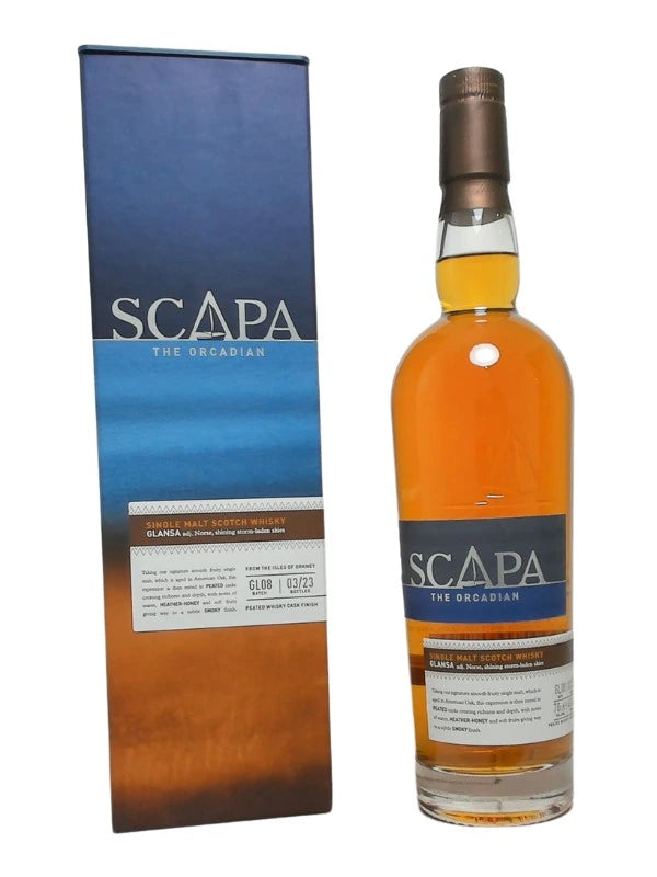 SCAPA GLANSA SINGLE MALT SCOTCH WHISKY 700ML