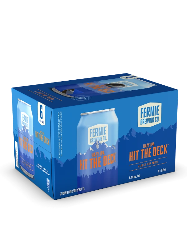 FERNIE HIT THE DECK HAZY IPA 355ML 6PK CAN