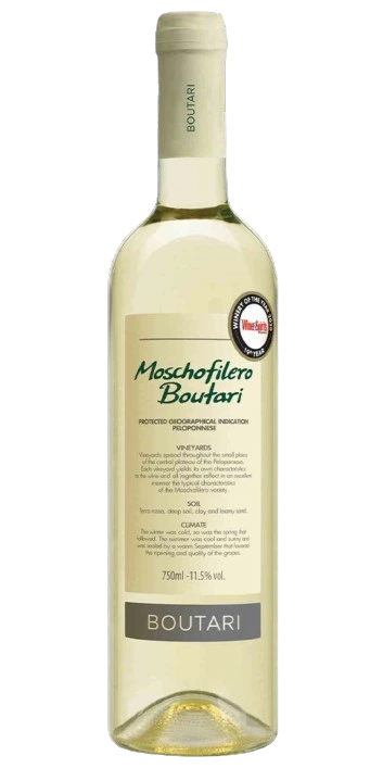 BOUTARI MOSCHOFILERO WHITE 750ML