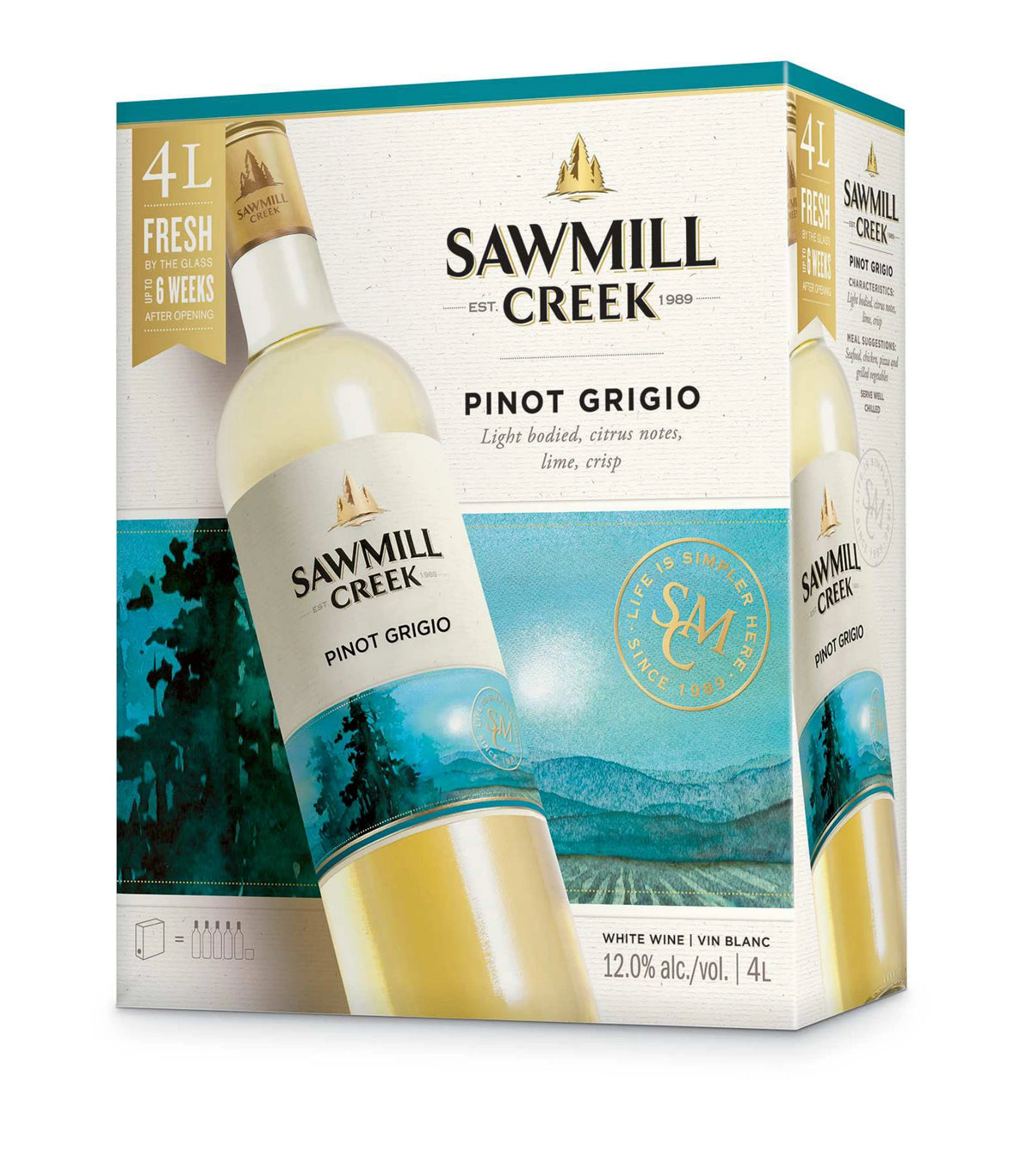 SAWMILL CREEK PINOT GRIGIO 4L @ Saskatoon [1015401]