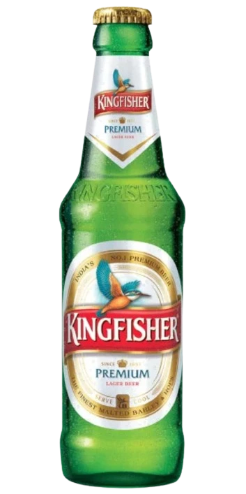 KINGFISHER INDIAN LAGER 330ML BT