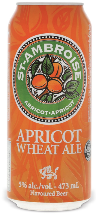 ST AMBROISE APRICOT WHEAT ALE 473ML CAN