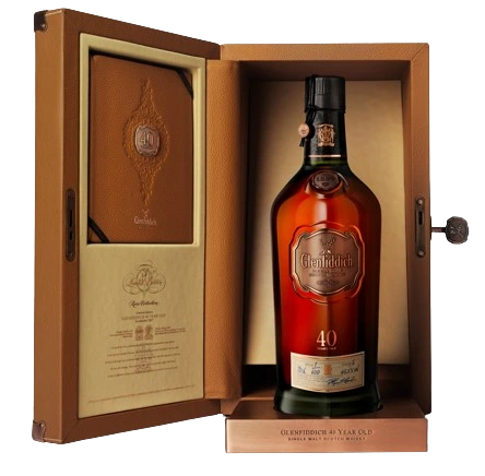 GLENFIDDICH 40YR SINGLE MALT SCOTCH WHISKY 700ML