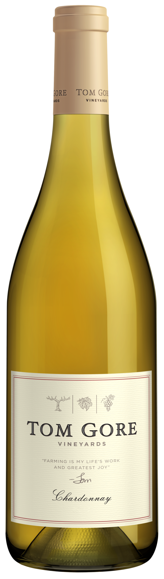 TOM GORE CHARDONNAY 750ML