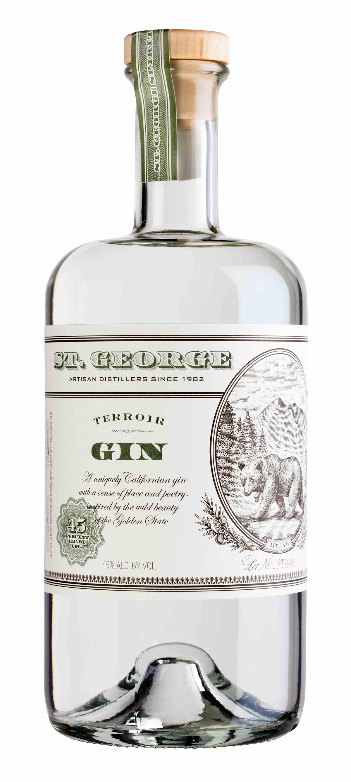 ST GEORGE TERROIR GIN 750ML