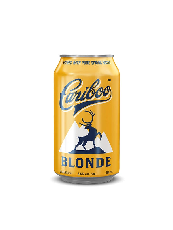 CARIBOO BLONDE ALE 355ML 6PK CAN