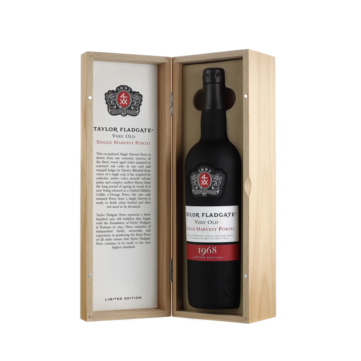 TAYLOR FLADGATE 1968 SINGLE HARVEST PORT 750ML