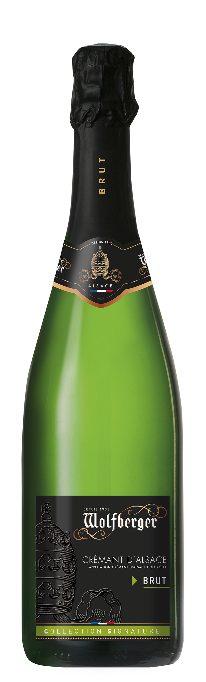 WOLFBERGER CREMANT D'ALSACE BRUT 750ML @ Deerfoot Meadows [1016418]