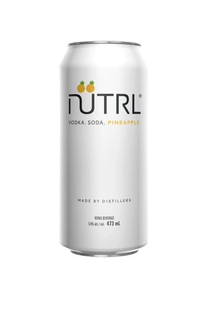 NUTRL VODKA SODA PINEAPPLE 473ML CAN