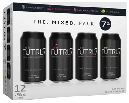 NUTRL VODKA SODA 7% MIXER 355ML 12PK CAN @ Kelowna [1017194]