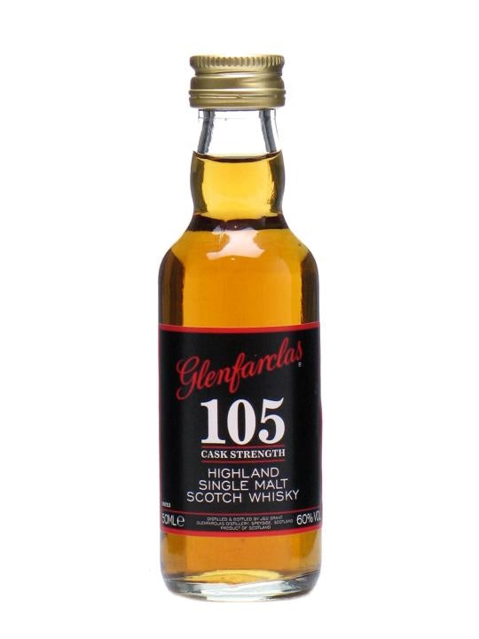 GLENFARCLAS 105 CASK STRENGTH SINGLE MALT SCOTCH WHISKY 50ML