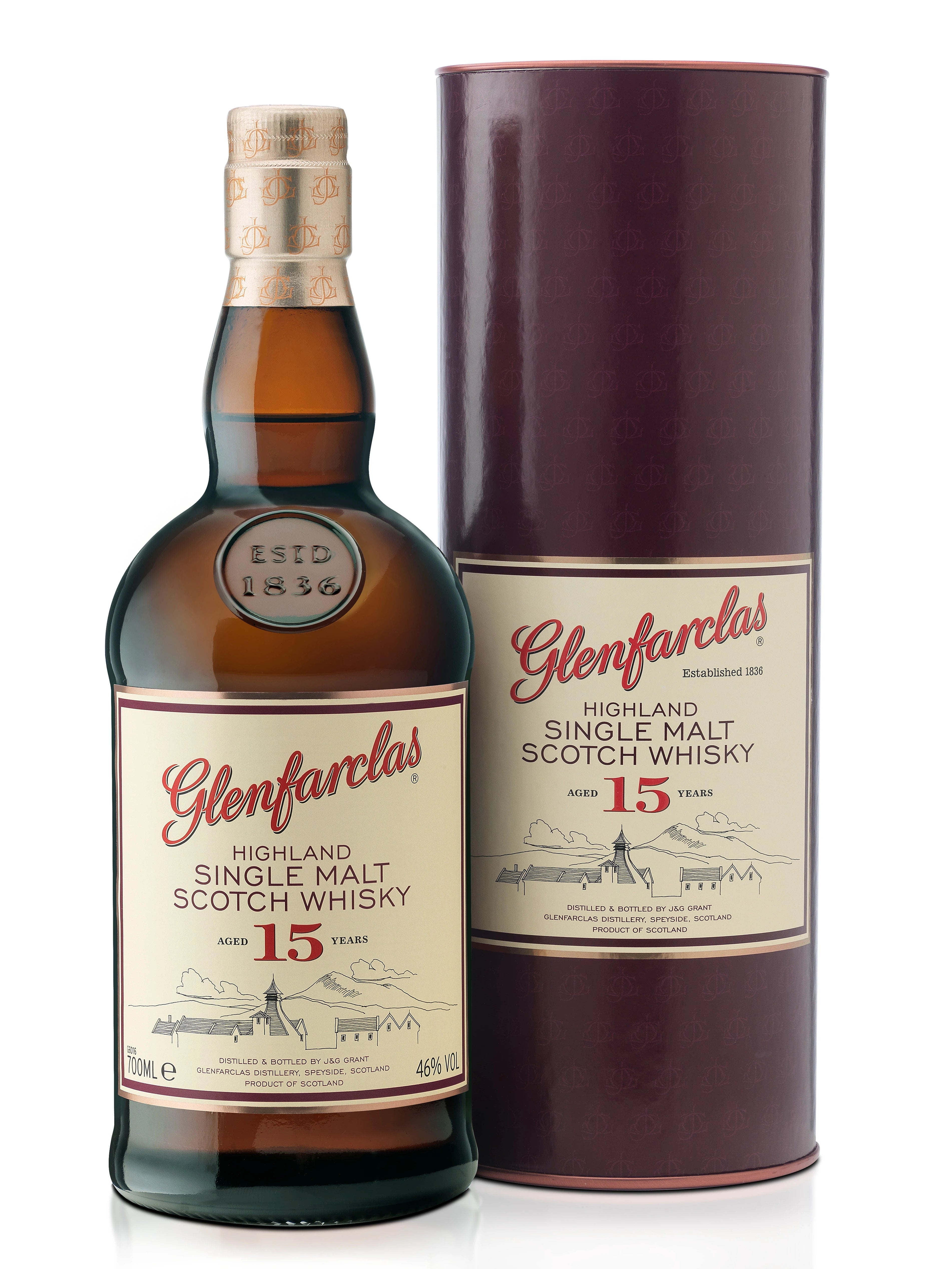 GLENFARCLAS 15YR SINGLE MALT SCOTCH WHISKY 50ML