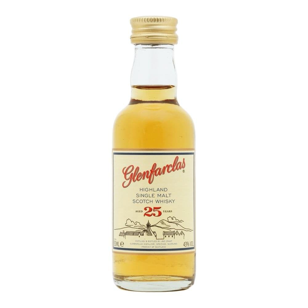 GLENFARCLAS 25YR SINGLE MALT SCOTCH WHISKY 50ML