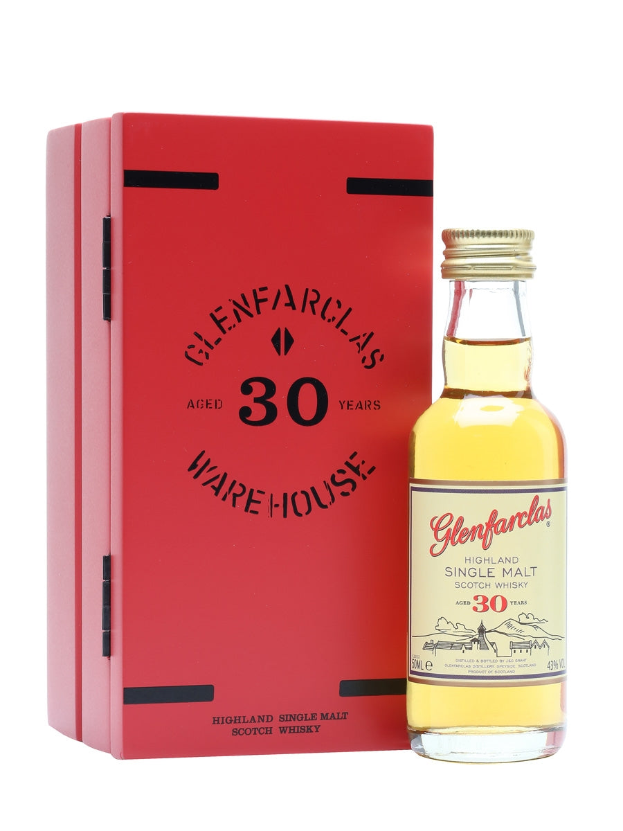 GLENFARCLAS 30YR SINGLE MALT SCOTCH WHISKY 50ML
