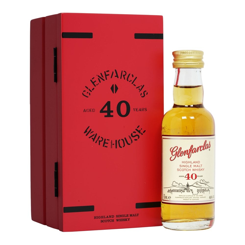 GLENFARCLAS 40YR SINGLE MALT SCOTCH WHISKY 50ML