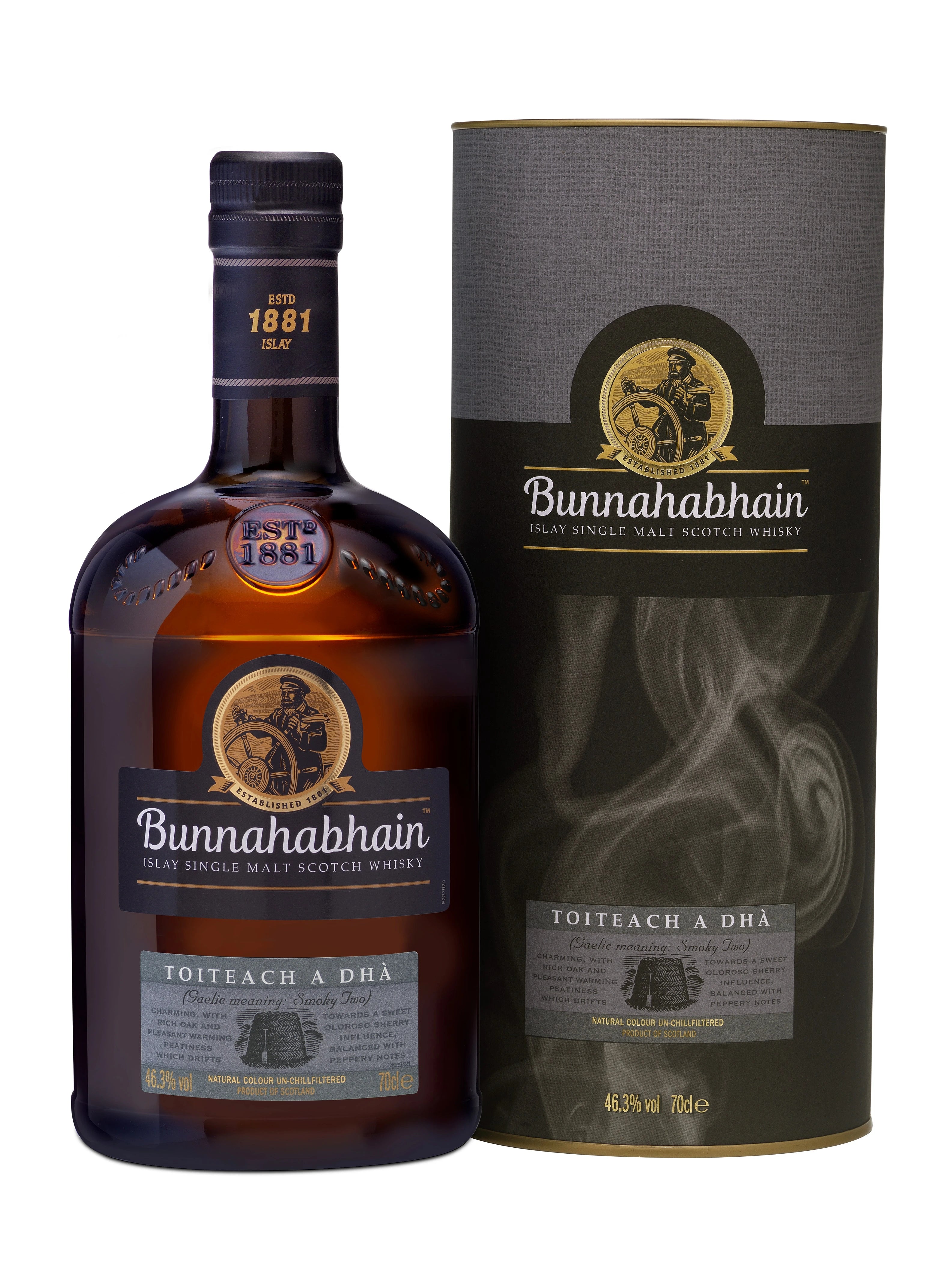 BUNNAHABHAIN TOITEACH A DHA SCOTCH 750ML