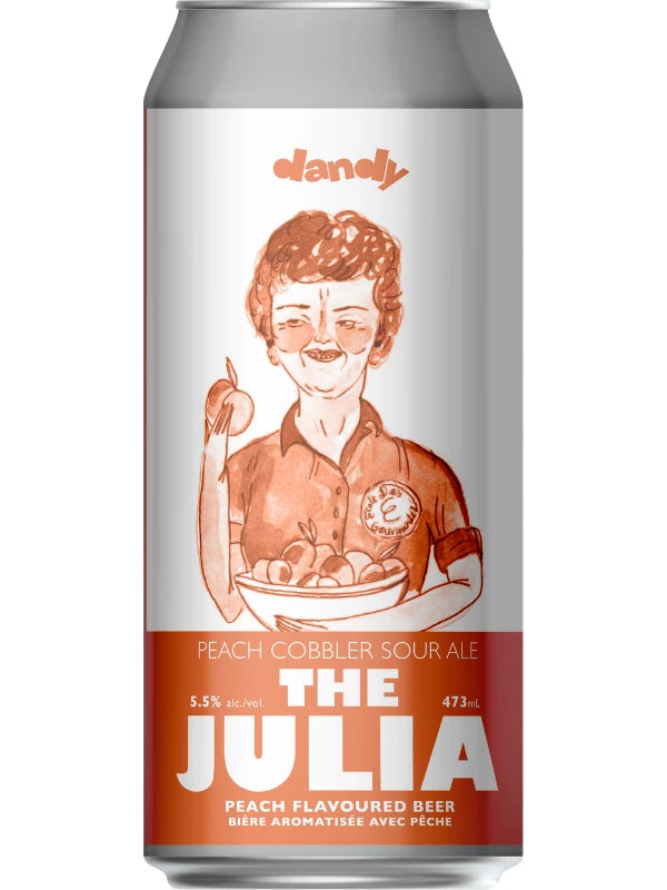 DANDY JULIA PEACH COBBLER SOUR 473ML 4PK CAN @ Southgate [1017390]