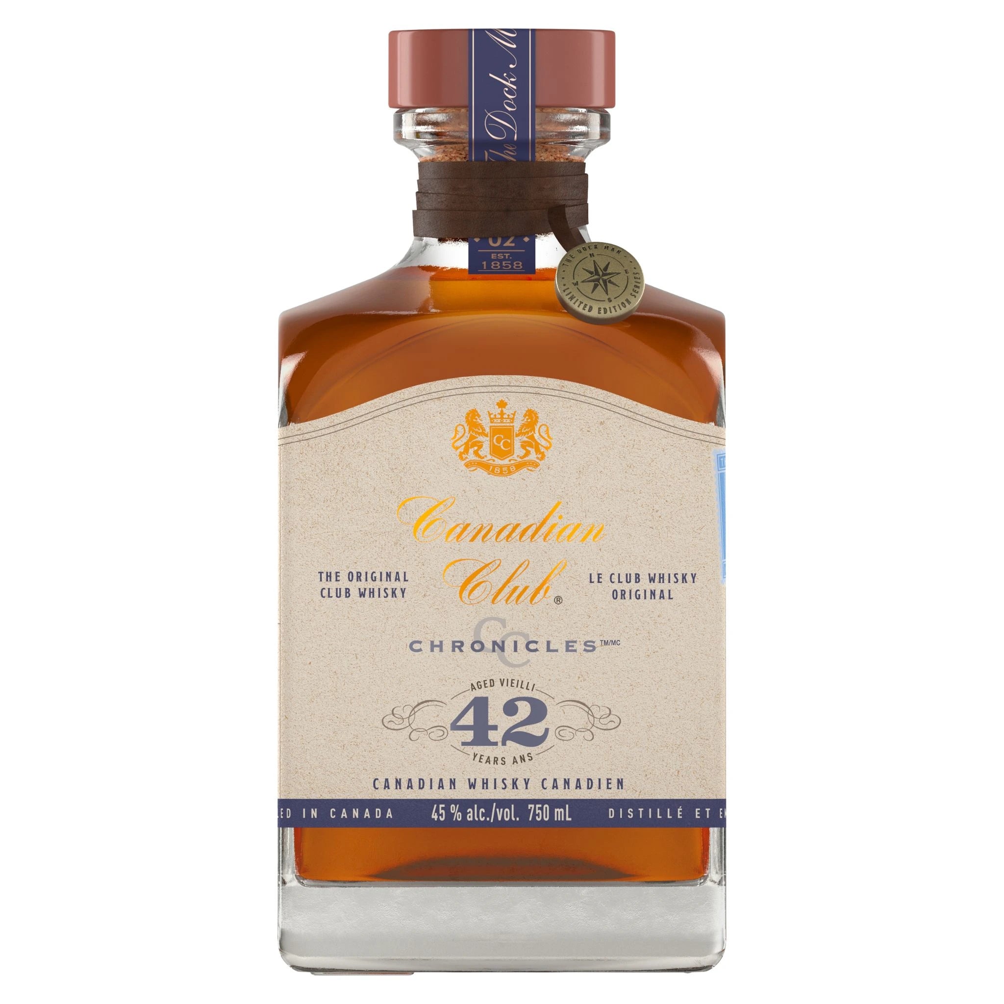 CANADIAN CLUB 42YR CANADIAN WHISKY 750ML