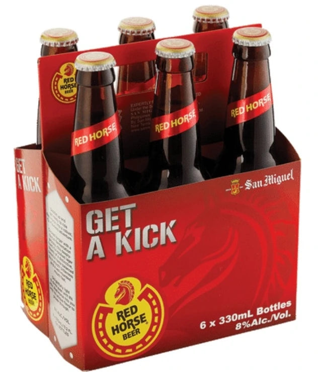 RED HORSE STRONG LAGER 330ML 6PK BT