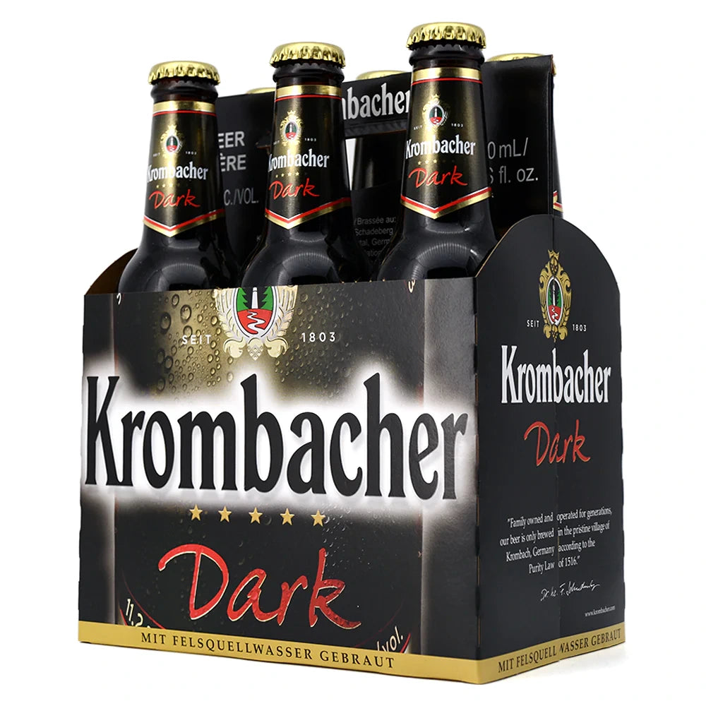 KROMBACHER DARK LAGER 330ML 6PK BT