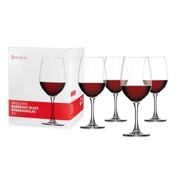 SPIEGELAU WINE LOVERS 606ML BORDEAUX GLASS 4PK