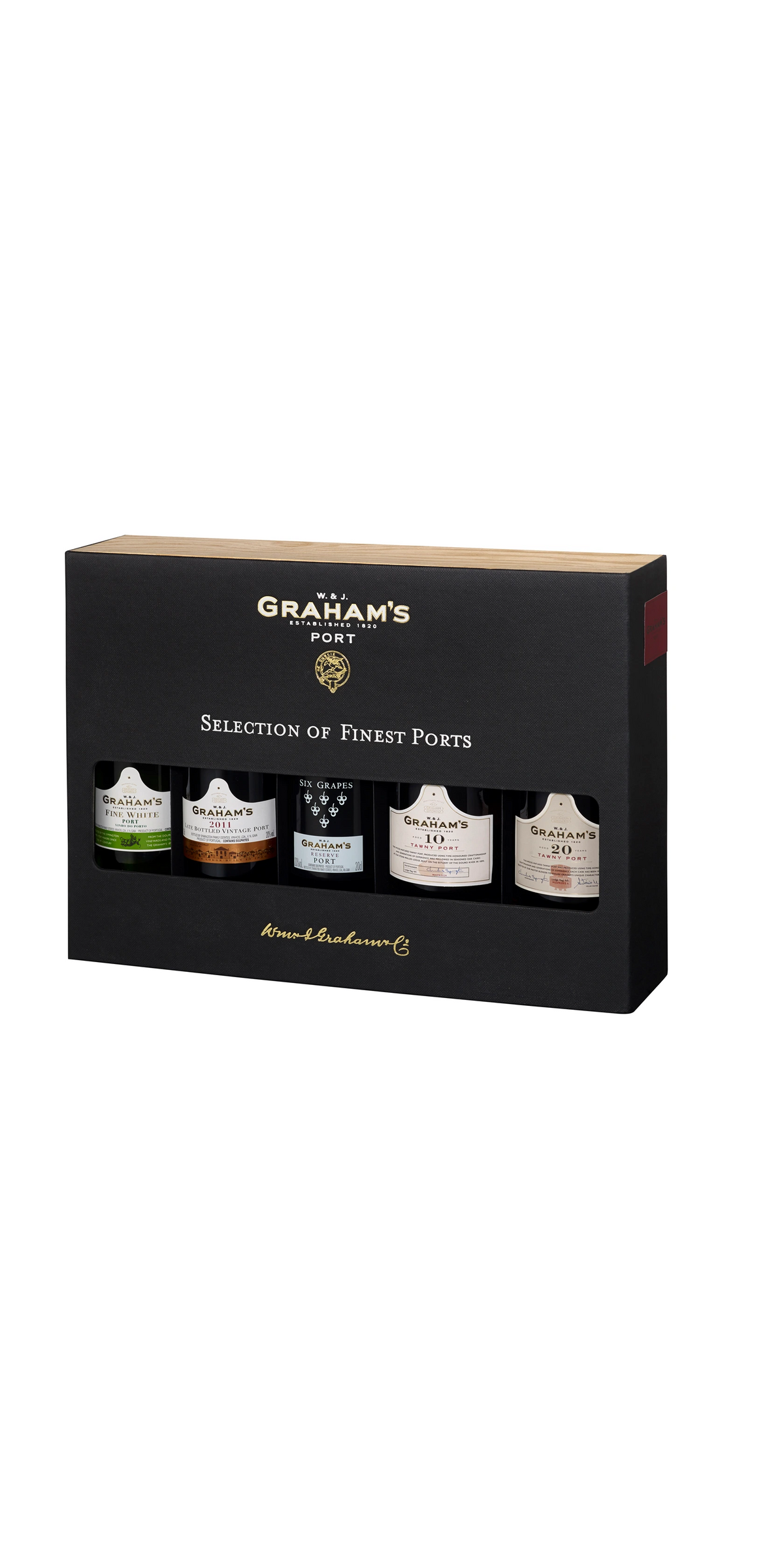 GRAHAMS GIFT PACK PORT 200ML 5PK