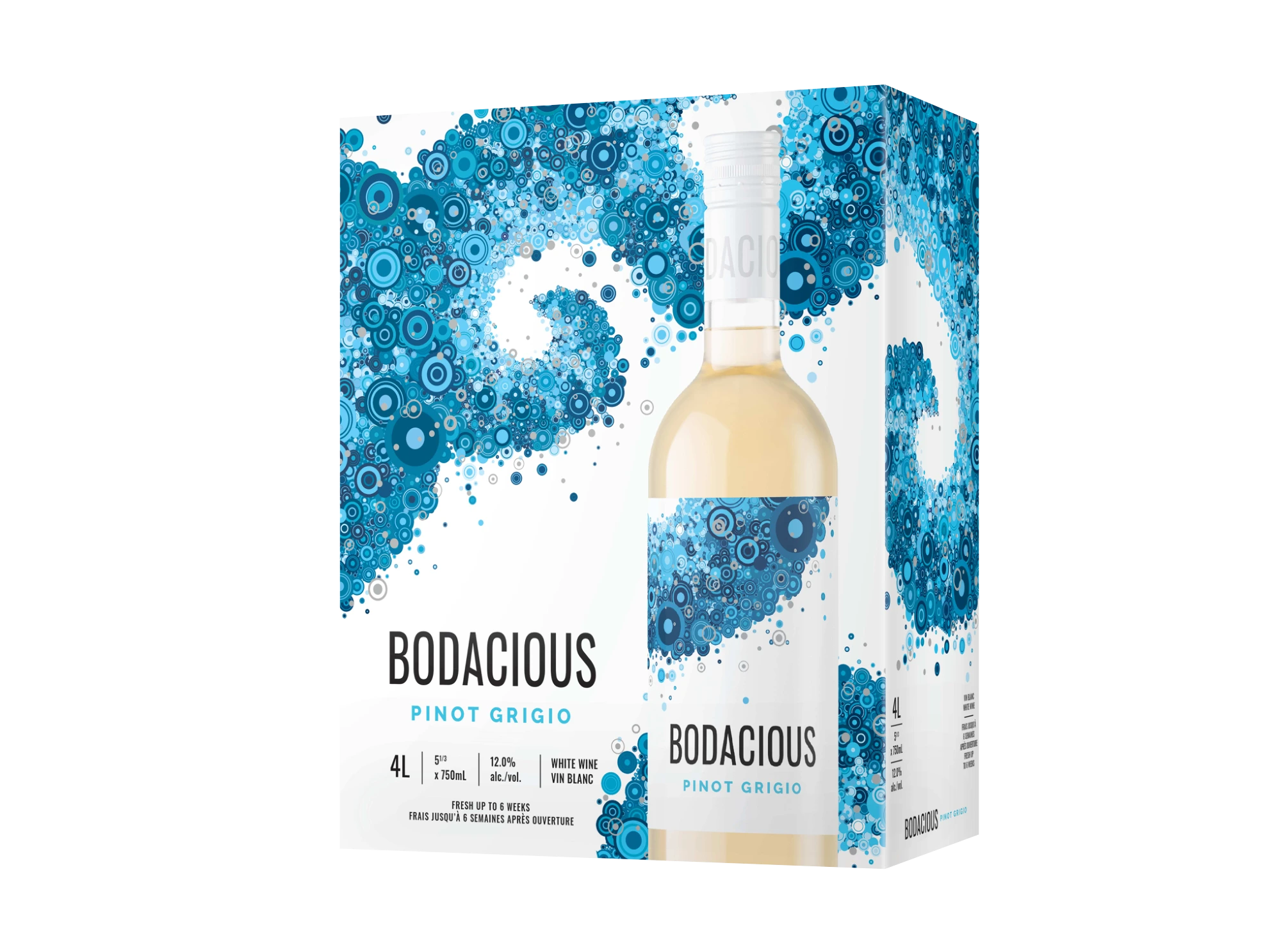 BODACIOUS PINOT GRIGIO 4L