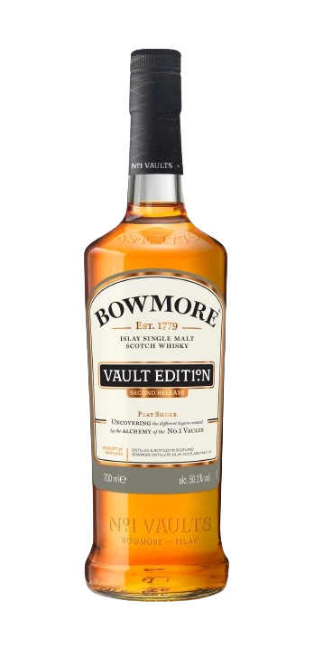 BOWMORE VAULTS 2ND RELEASE SINGLE MALT SCOTCH WHISKY 700ML
