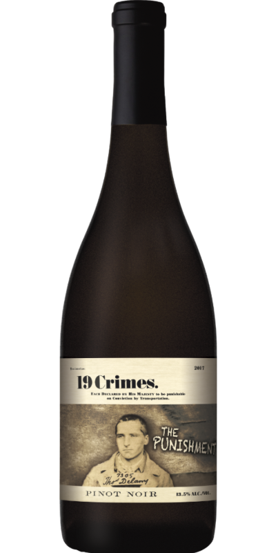 19 CRIMES THE PUNISHMENT PINOT NOIR 750ML