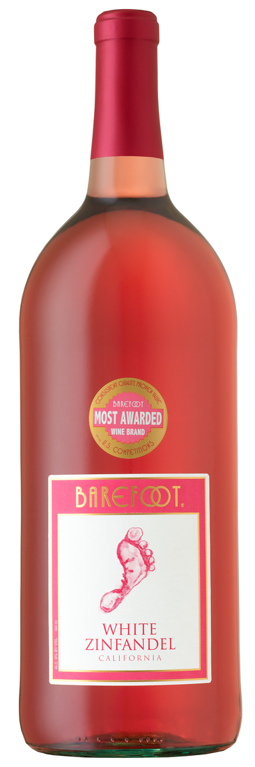 BAREFOOT WHITE ZINFANDEL 1.5L