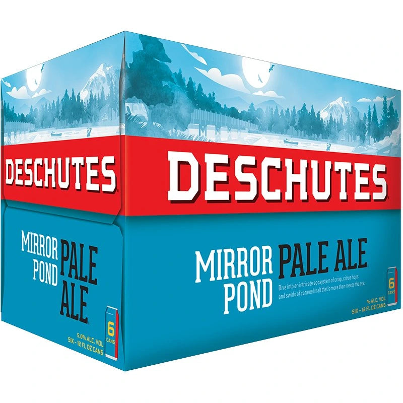 DESCHUTES MIRROR POND PALE ALE 355ML 6PK CAN