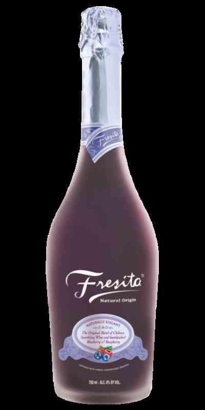 FRESITA SPARKLING BLUEBERRY & RASPBERRY 750ML