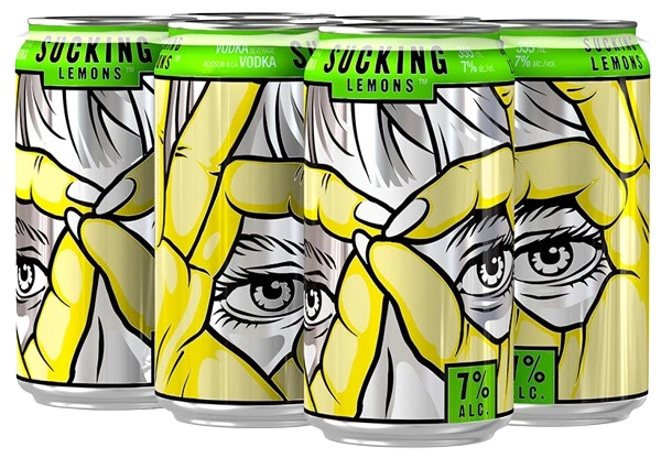 JAW DROP SUCKING LEMONS 355ML 6PK CAN