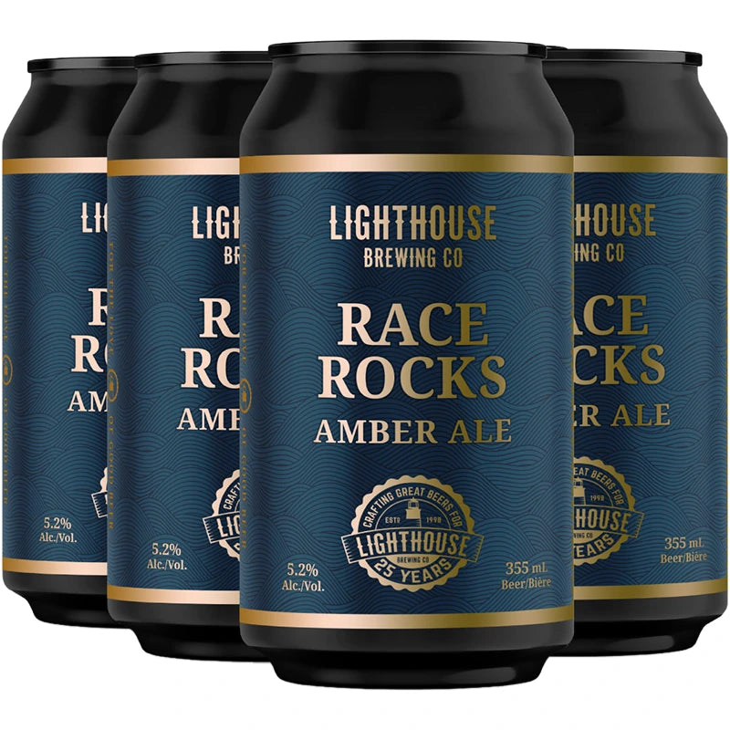 LIGHTHOUSE RACE ROCKS ALE 355ML 6PK CAN
