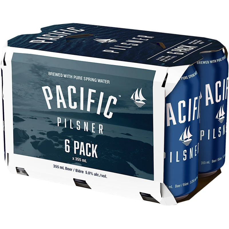 PACIFIC PILSNER 355ML 6PK CAN