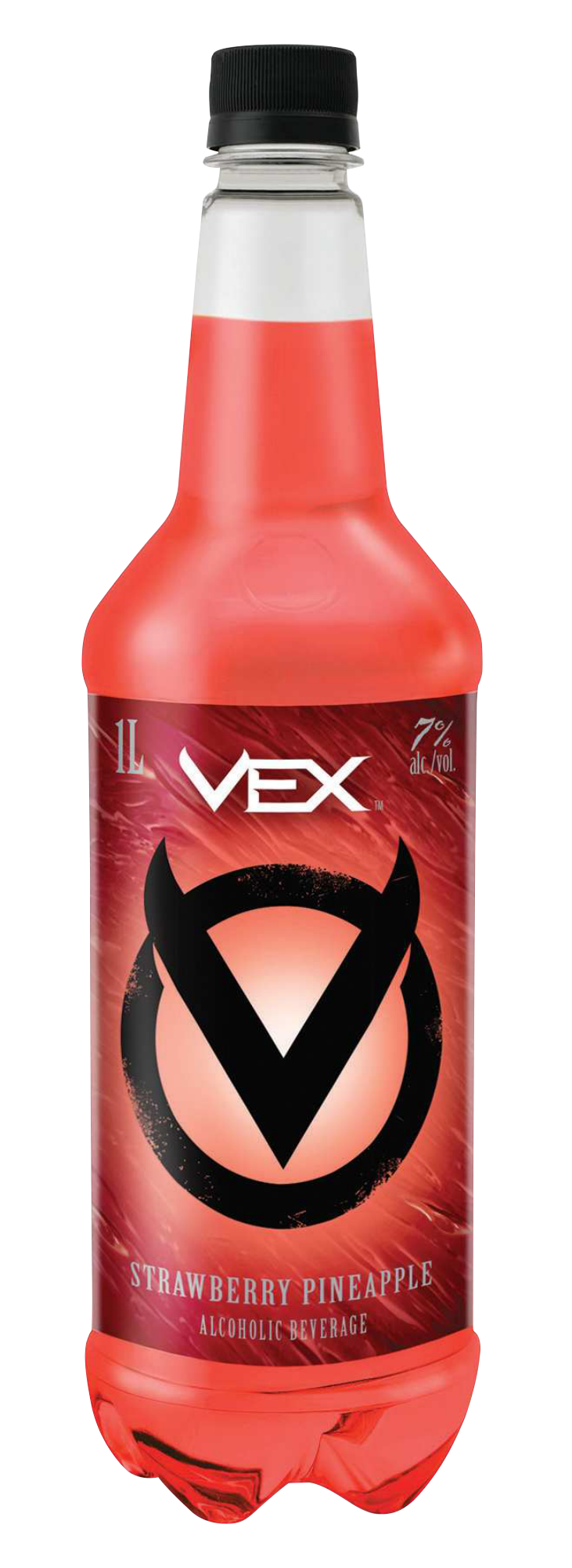 VEX HARD STRAWBERRY PINEAPPLE LEMONADE 1L BT