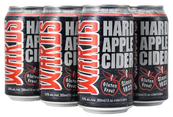 WARDS HARD APPLE CIDER 355ML 6PK CAN